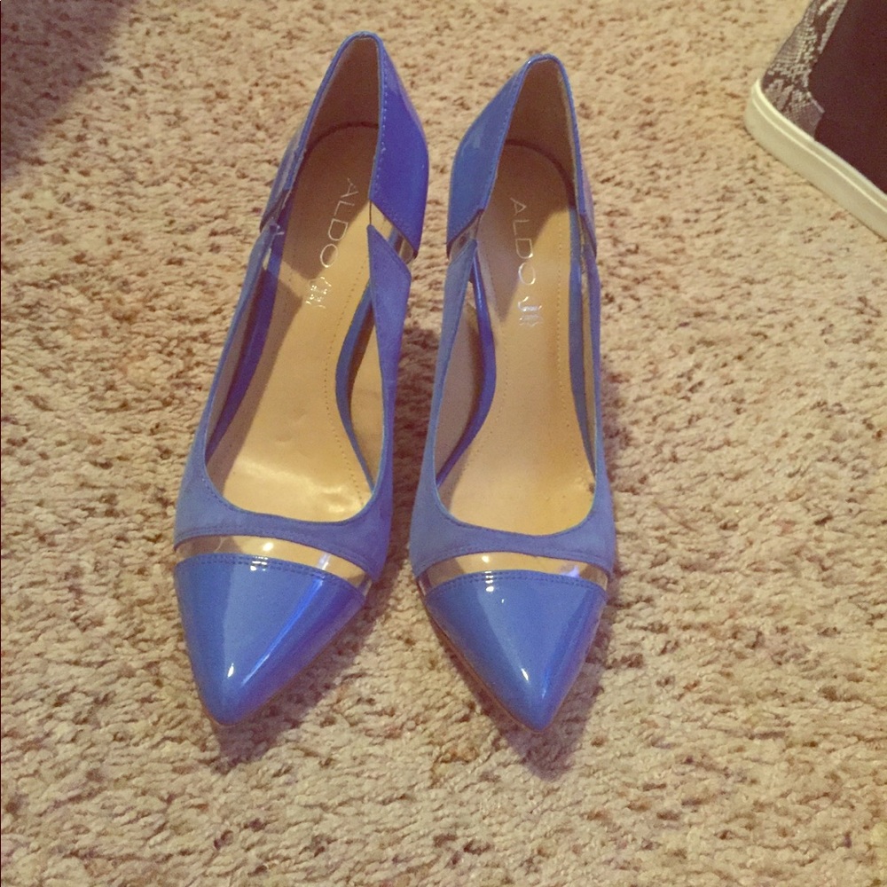 Aldo Royal blue heels